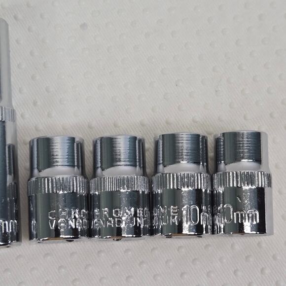 10mm Socket 6 Pcs Set 3/8" Drive Multi Pack 5-Pound Magnetic Pick-up Tool - Picture 3 of 5